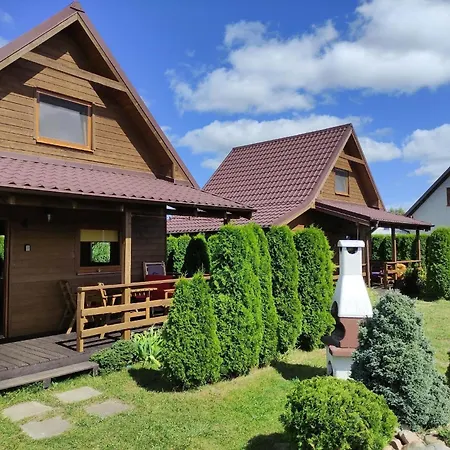 Modernes In Biebrowo Mit Grill, Garten Und Terrasse Копалино