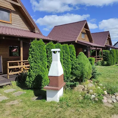 Дом отдыха Modernes In Biebrowo Mit Grill, Garten Und Terrasse